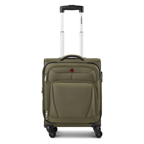 Wenger Beaumont 4 roulettes Trolley de cabine S 54 cm avec soufflet d'extension