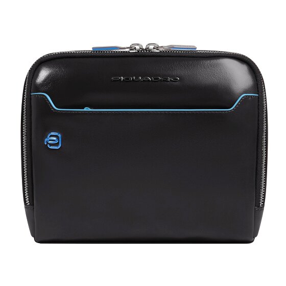 Piquadro Blue Square Sac à bandoulière Cuir véritable 21 cm