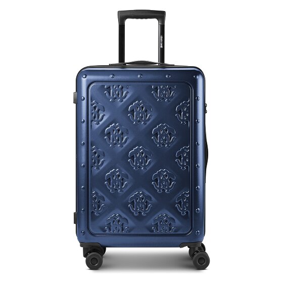 Roberto Cavalli Florence 4 roues Valise cabine 63 cm avec soufflet d'extension
