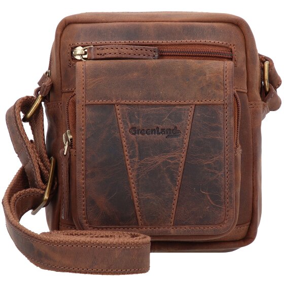 Greenland Nature Montenegro sac à bandoulière RFID cuir 15 cm