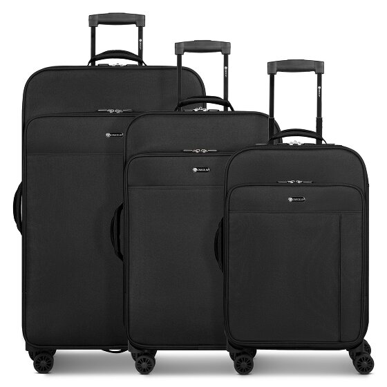Check.In Sevilla 2.0 4 roulettes Set de valises 3 pièces