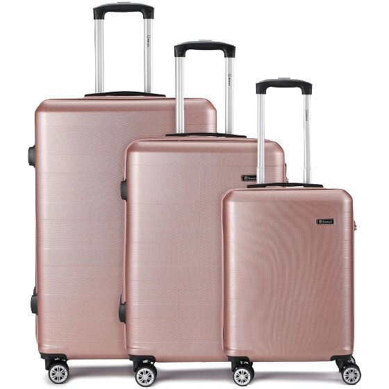 Benzi 5330 4 roulettes Set de valises 3 pièces