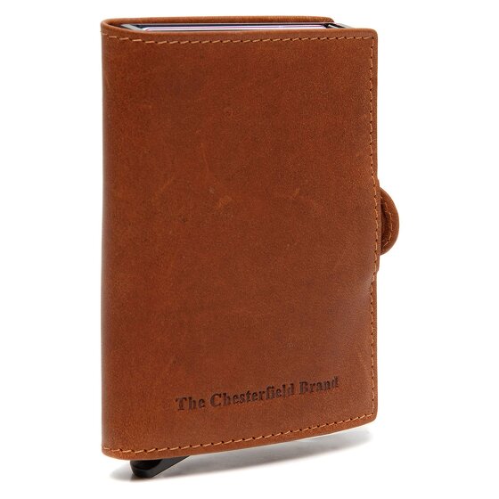 The Chesterfield Brand Lagos Étui pour cartes de crédit Protection RFID Cuir 6.5 cm