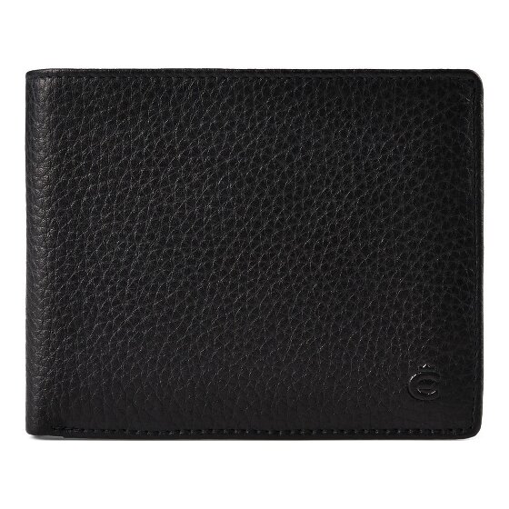 Esquire Texas Porte-monnaie Protection RFID Cuir véritable 12 cm