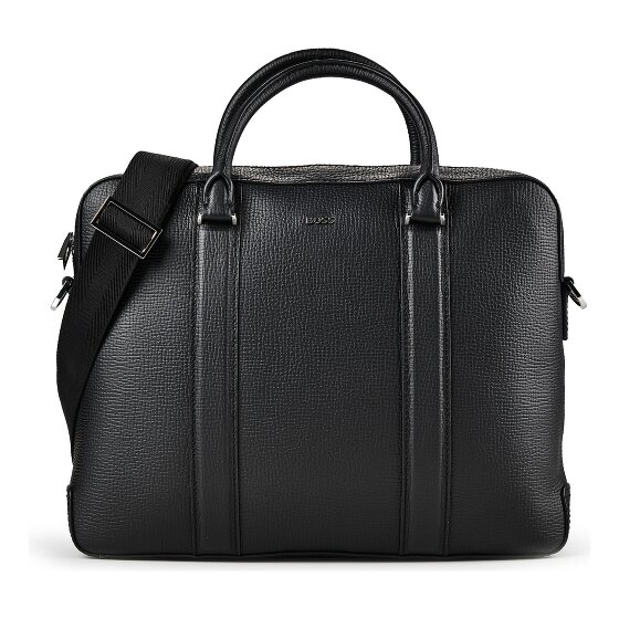 Boss Derwil Attaché-case Cuir véritable 38 cm Compartiment ordinateur