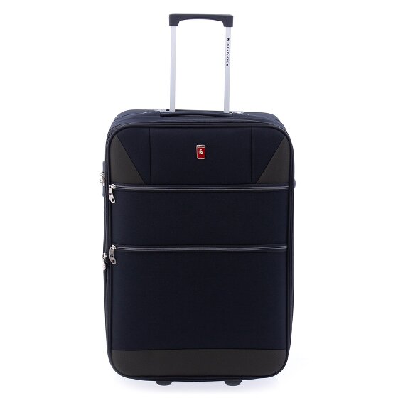 Gladiator 2100 2 roulettes Trolley 61 cm avec soufflet d'extension