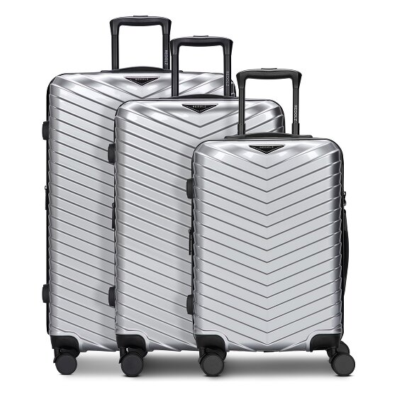 Redolz Essentials 18 2.0 4 roues Set de valises 3 pièces avec soufflet d'extension
