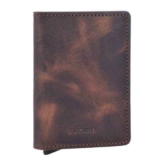 Secrid Slimwallet Vintage Porte-cartes de crédit Porte-monnaie RFID en cuir 6,5 cm