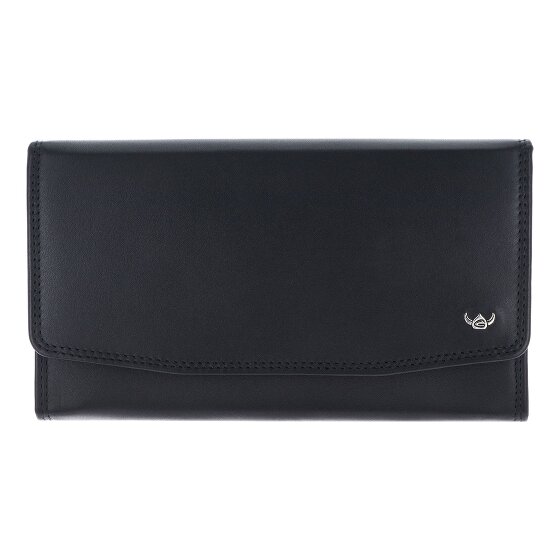 Golden Head Polo Porte-monnaie Protection RFID Cuir véritable 17.5 cm