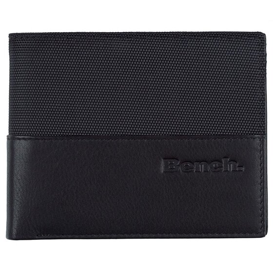Bench Porte-monnaie Carbon en cuir 12 cm