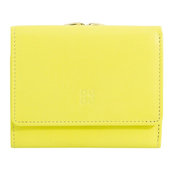 DuDu Corsica Porte-monnaie Protection RFID Cuir véritable 11 cm