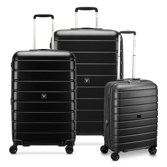 Roncato Relife 4 roulettes Set de valises 3 pièces avec soufflet d'extension