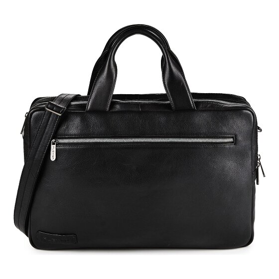 Plevier Jimmy Attaché-case Cuir véritable 31 cm Compartiment ordinateur