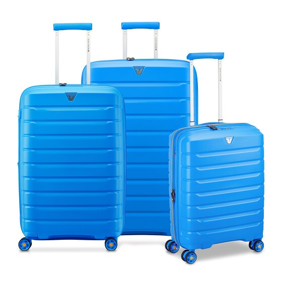 Roncato B-Flying Move 4 roulettes Set de valises 3 pièces avec soufflet d'extension