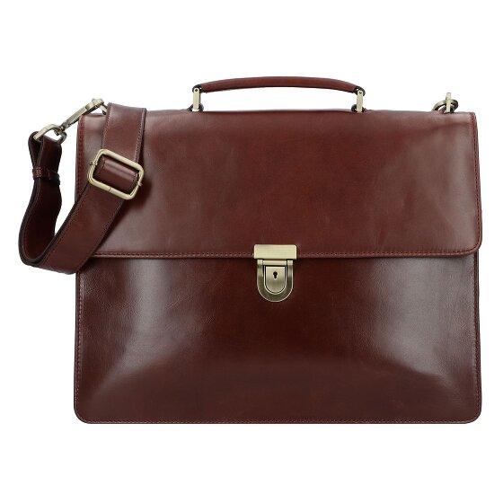 Leonhard Heyden Cambridge Porte-documents en cuir 40 cm Compartiment pour ordinateur portable