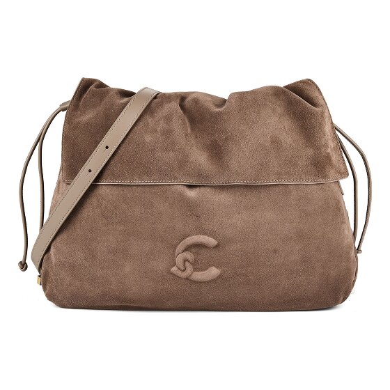 Coccinelle Lidia Sac à bandoulière Cuir véritable 40 cm
