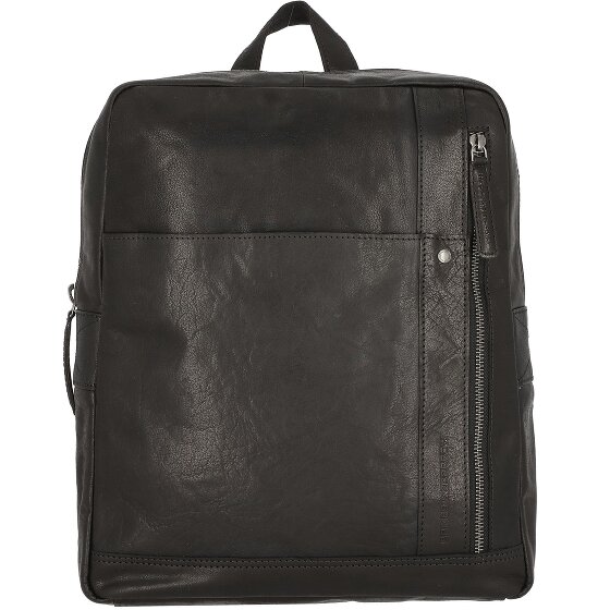 Spikes & Sparrow Bronco Sac à dos en cuir 34 cm Compartiment pour ordinateur portable