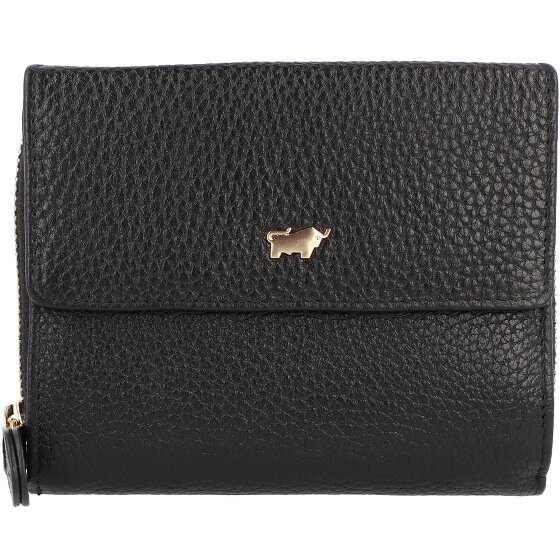 Braun Büffel Asti Porte-monnaie Protection RFID Cuir véritable 12 cm