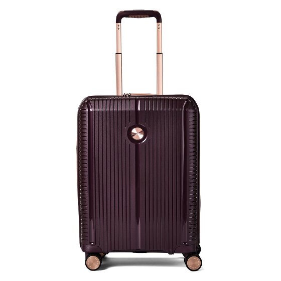 Polestream Paris 4 roulettes Trolley de cabine 55 cm avec soufflet d'extension