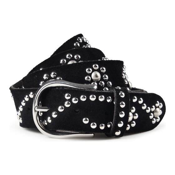 b.belt Ceinture à rivets Cuir véritable
