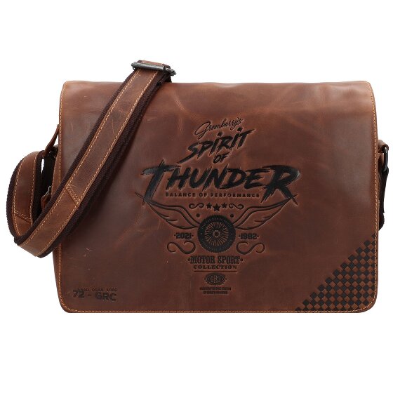 Greenburry Racing Collection Atlanta Porte-documents Messenger Cuir 36 cm