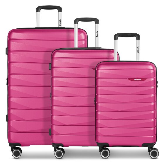 Bench Paris 4 roues Set de valises 3 pièces avec soufflet d'extension