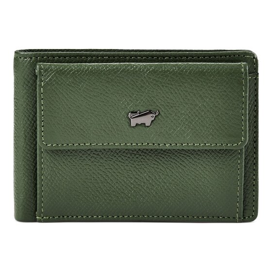 Braun Büffel Robin Porte-monnaie Protection RFID Cuir véritable 10.5 cm