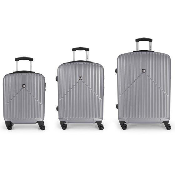 Gabol Alabama Set de valises à 4 roulettes 3pcs.