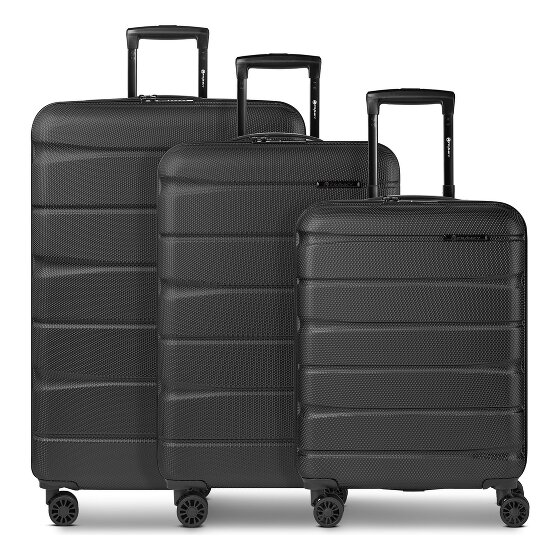 Franky Munich 4.0 4 roues Set de valises 3 pièces avec soufflet d'extension