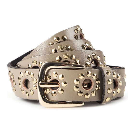 b.belt Ceinture à rivets Cuir véritable