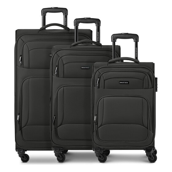 Smartbox Edition 04 4 roues Set de valises 3 pièces avec soufflet d'extension