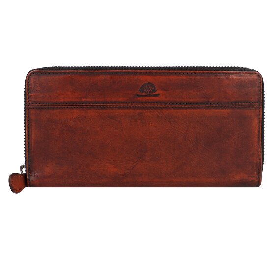 Greenburry Destressed Porte-monnaie Protection RFID Cuir 19 cm
