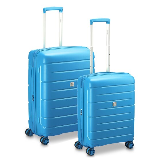 MODO by Roncato Starlight 3.0 4 roulettes Set de valises 2 pièces avec soufflet d'extension