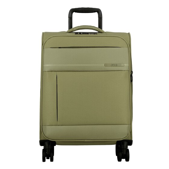 Jump Monthélys 4 roulettes Trolley de cabine 55 cm avec soufflet d'extension