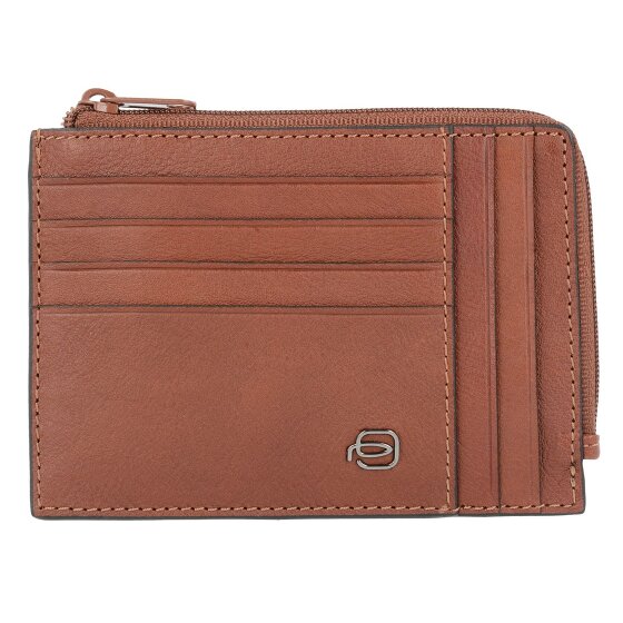 Piquadro Black Square Porte-cartes de crédit RFID en cuir 12,5 cm