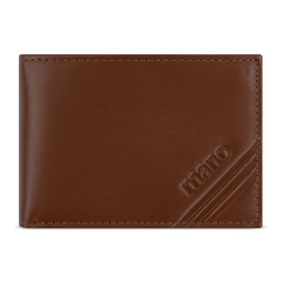 mano Don Antonio Porte-monnaie Protection RFID Cuir véritable 10 cm