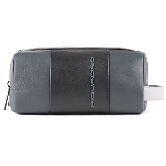 Piquadro Urban Trousse de toilette Cuir véritable 23 cm