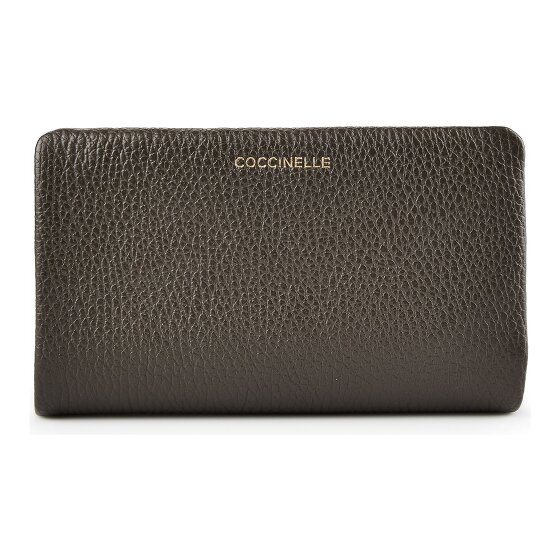 Coccinelle C-Me Softy Porte-monnaie Cuir véritable 16 cm