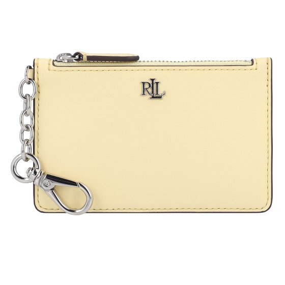 Lauren Ralph Lauren Zip Card Étui à clés Cuir véritable 13 cm