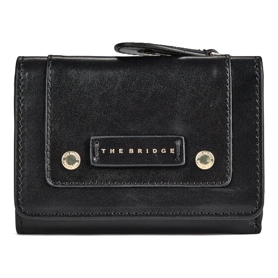 The Bridge Cecilia Porte-monnaie Protection RFID Cuir véritable 12 cm