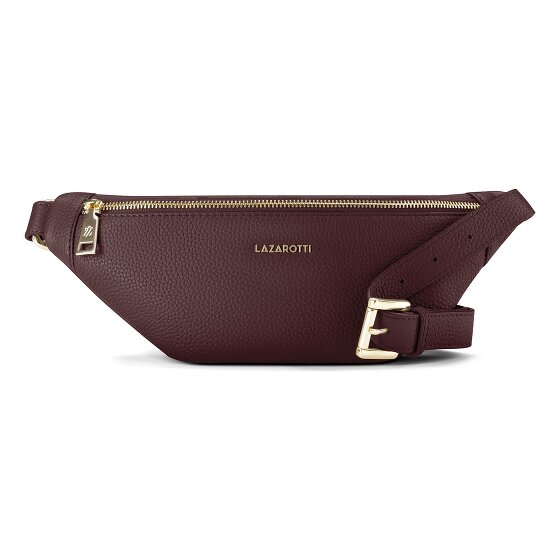 Lazarotti Bologna Leather Sac banane Cuir véritable 31 cm