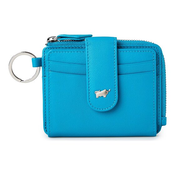 Braun Büffel Joy Étui pour cartes de crédit Protection RFID Cuir véritable 11 cm