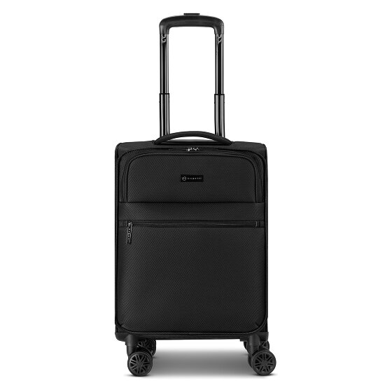 bugatti Valencia Soft 4 roulettes Trolley de cabine S 55 cm avec soufflet d'extension