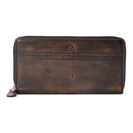 Greenburry Destressed Porte-monnaie Protection RFID Cuir 19 cm