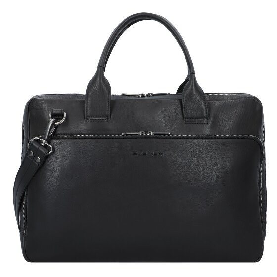 Plevier Vintage Larry Porte-documents Cuir 40 cm Compartiment pour ordinateur portable