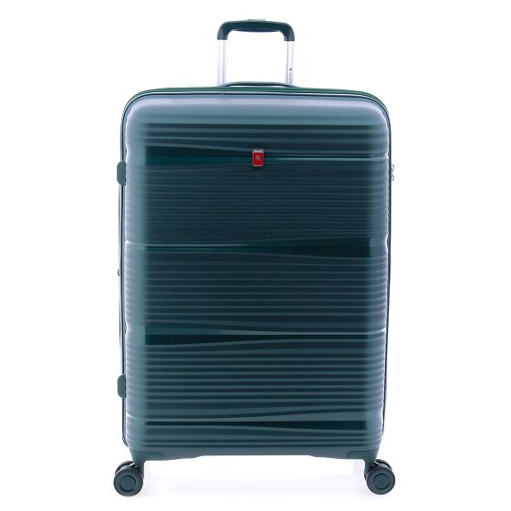 Gladiator 0800 4 roues Valise cabine 76 cm '"avec soufflet d''extension"'