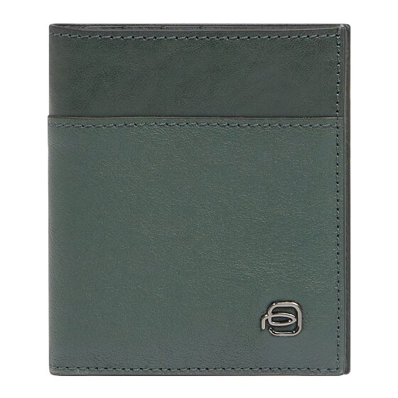 Piquadro Black Square Étui pour cartes de crédit Protection RFID Cuir 9 cm