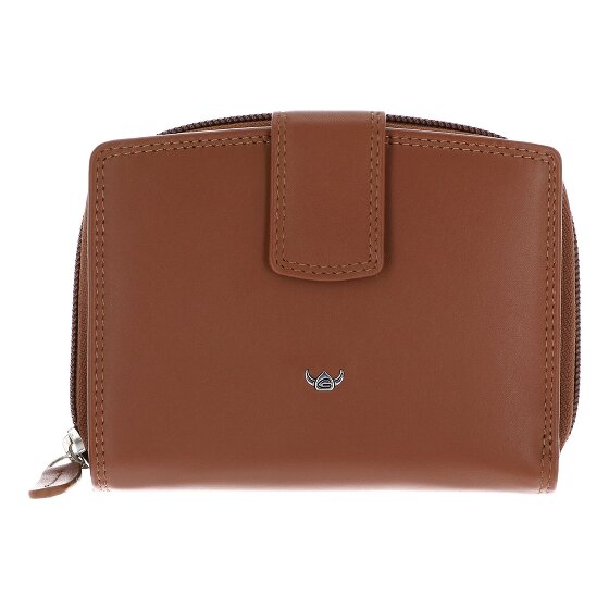 Golden Head Polo Porte-monnaie Protection RFID Cuir véritable 12 cm