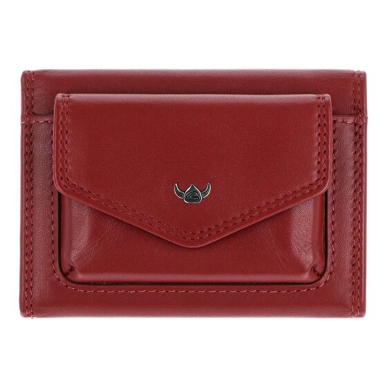 Golden Head Polo Porte-monnaie Protection RFID Cuir véritable 10 cm