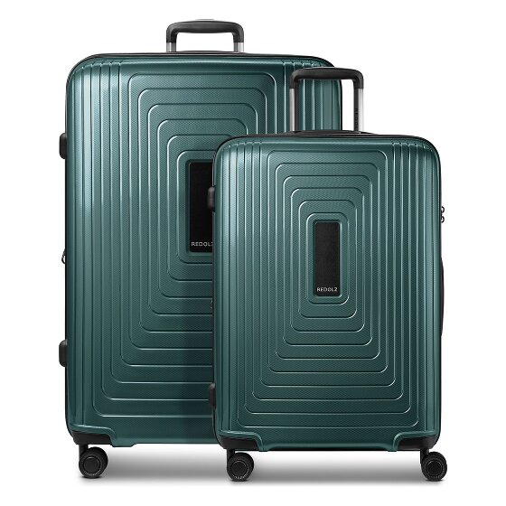 Redolz Essentials 14 4 roues Set de valises 2 pièces avec soufflet d'extension